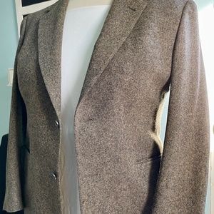 Classic Tweed Blazer with elbow patches